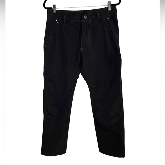 Men’s 32 x 30 Kuhl Destroyr Black/Grey Hybrid Technical Active Pants
